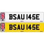 Number Plate Flags