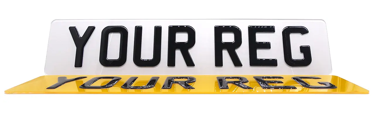 Gel Number Plates